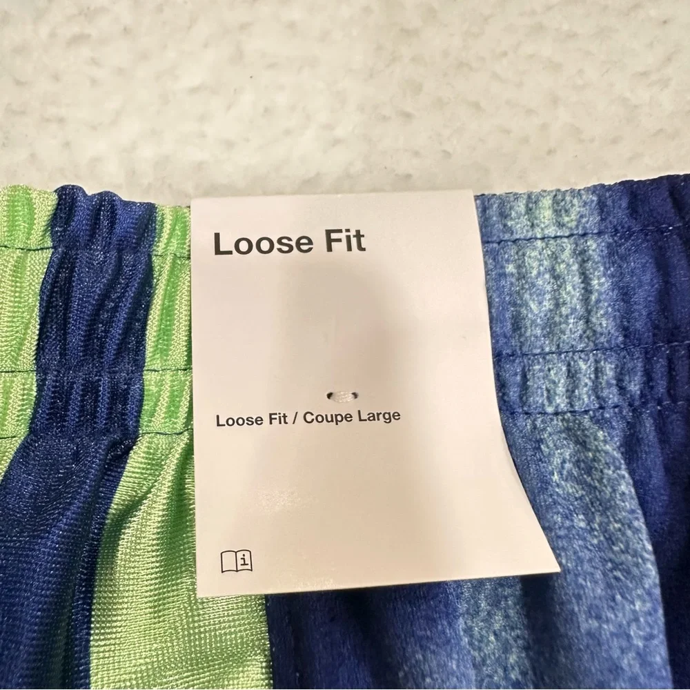 Boy’s Blue and Green Nike Dri-FIT Shorts